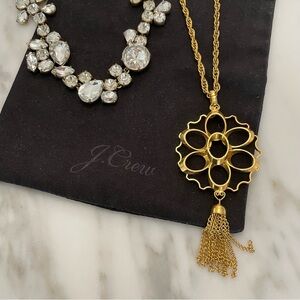 J Crew Necklace & Gold Vintage Necklace